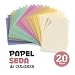 Quijote Paper World Pack 2 Blocs de Papel de Seda, 20 Hojas,...