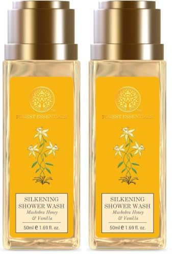 Image of Forest Essentials Ultra-Rich Body Milk Honey & Vanilla | Ayurvedic Nourishing Body Lotion to Replenish Skin Moisture and Leave it Smooth & Scented (Pack of 2)
