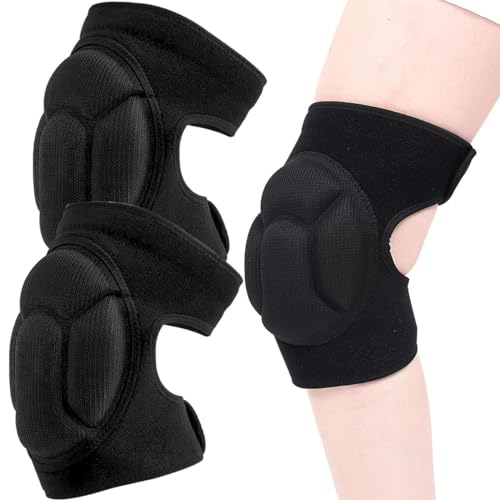My HomesWorld 1 Pair Knee Pads for Garden, House Cleaning, Construction Work, Volleyball, Flooring Kneepads with Thick Foam Padding, Kneeling Pad Cushion for Adult Men Women (pack of 1)