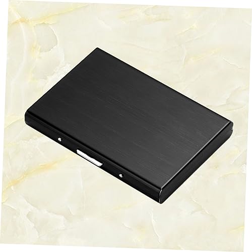 Titanium Material Business Card Case Credit Carrier for Men Sleek Business Holder Name Case3