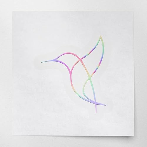 Miniatura 18 de ANDstic506660SI - Calcomanías de vinilo personalizadas (plata metálica) (juego de 2) calcomanías de vinilo resistentes a la intemperie para laptop