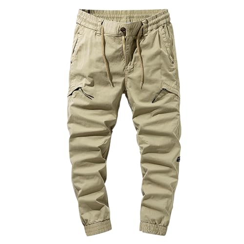 Pantalon de travail cargo avec poches jogging homme pour extérieur