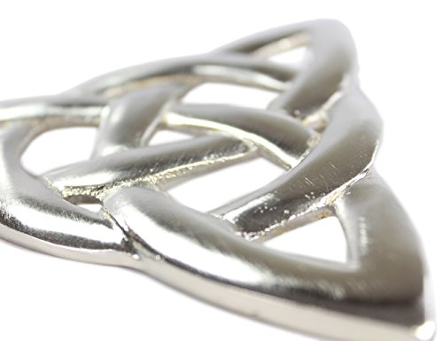 Trinity Knot Door Knocker Satin Nickel Finish #TOP3