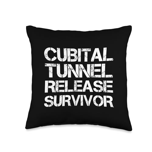Cubital Tunnel Release Survivor Throw Pillow