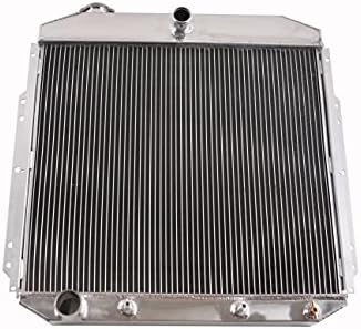 Amazon.com: DH racing 4 Rows Aluminum Radiator For 1953-1956 54 Ford ...