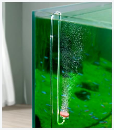 Clscea Acrylic Hooked CO2 Diffuser for Aquarium Planted Tank (Length 30cm)
