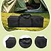 Zxpjkyu Camping Equipment Storage Bag Handbag Heavy Duty with Handles Carry Bag Duffel for Sleeping Mat Canopy Cushion Lightweight, 60x25x25 cm
