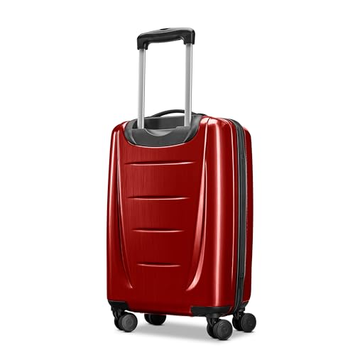 Image of Samsonite Unisex Luggage Winfield 2 Fashion HS Spinner (Burgundy, 20-inch)