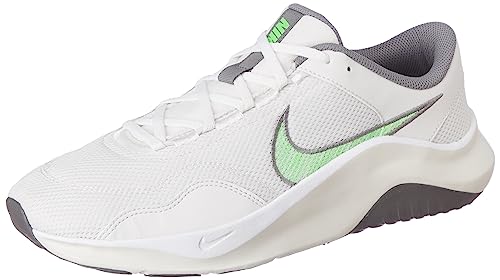 NIKE Legend Essential 3 Next Nature Men's Training Shoes Adult DM1120-006, Phantom/Green Strike-flat Pewter-sail, 10.5 UK