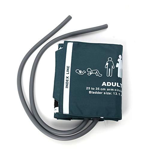 Huapa Neonatal/Infantil/Niño/Adulto/Adulto De Gran Tamaño/Adulto Muslo Brazalete De Presión Arterial Tubo Doble Para Monitor De Paciente Brazalete De Tubo Doble