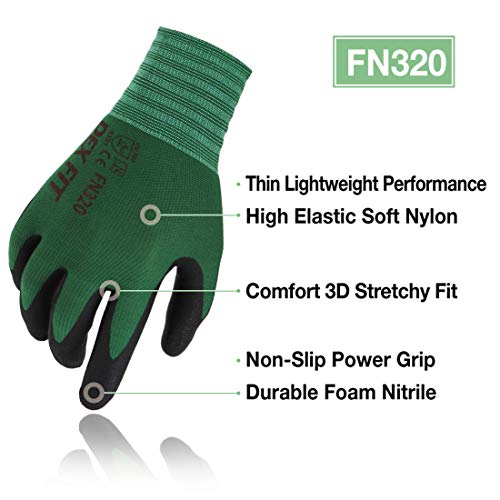 Gartenhandschuhe DEX FIT FN320 mit 3D Komfort Stretch Fit