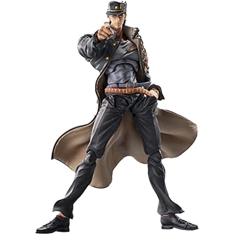 YLJXXY JoJo's Bizarre Adventure Part 3: Kujo Jotaro Super Action Statue Figure, Multicolor Cover