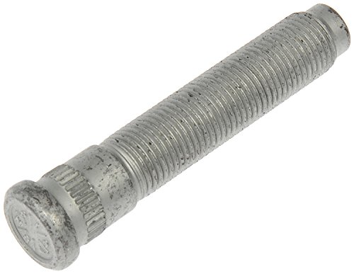 Dorman 610-613 Front 9/16-18 Serrated Wheel Stud - 15.69 mm Knurl, 75.81mm Length Compatible with Select Dodge / Ram Models, 10 Pack