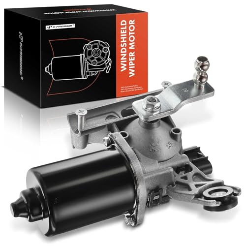A-Premium Front Windshield Wiper Motor Front Compatible with Dodge Ram 1500 2003-2009 3.7L 4.7L 5.9L 5.7L 8.3L, Ram 2500 3500 2003-2010 5.7L 5.9L 6.7L 8.0L, Ram 4500 5500 2008-2010 6.7L, 4-Pin