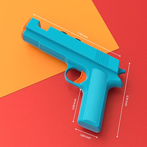 Codogoy Shooting Game Gun Controller Compatible With Switch/Switch Oled Joy-Con, Hand Grip Motion Controller For Nintendo Switch Shooter Hunting Games (Blue + Red) #TOP3