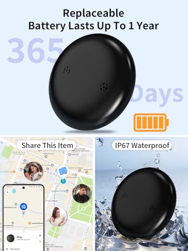Gps Tracker Per Auto Android, Localizzatore Gps Senza Sim Senza Abbonamento, Impermeabile IPX6, Custodia Protettiva Magnetica In Silicone, Batteria Sostituibile, Durata Della Batteria Di 365 Giorni - 5