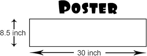 Miniatura 3 de Monsters-Highs #1-8.5"x30" Personalized Name Poster, Customize With Your Child's Name, Birthday Party Banner