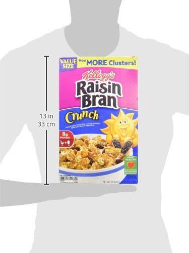 Kellogg's Raisin Bran Crunch 24.8-Ounce (Pack Of 2) #TOP7