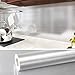 VEELIKE Effetto di Alluminio Rivestimento Parete Carta Adesiva per Mobili Vinile Adesivo Parete Cucina Top Cucina Piano Lavoro Carta da Parati Lavabile a Prova di Olio 0.4m x 18m
