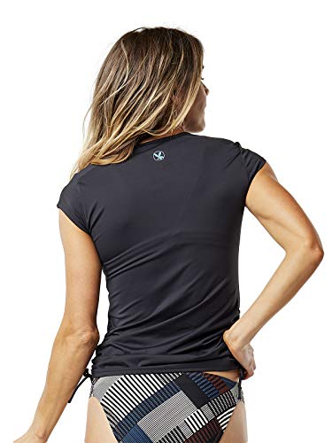 Carve Designs Women's Standard Dawson Rashguard, Black, Md #TOP1
