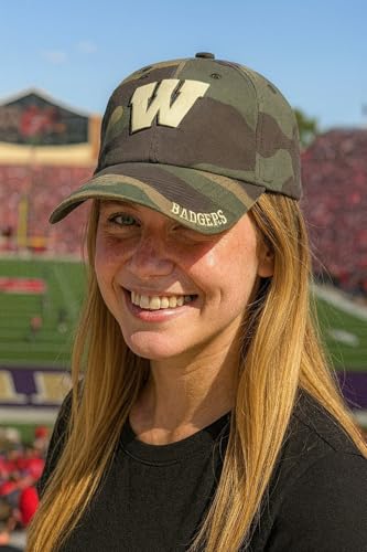 Gorra Ajustable Deportiva C5 Sports Wisconsin Camo miniatura 3