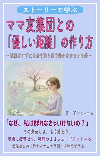 ストーリーで学ぶ！ママ友集団との「優しい距離」の作り方: 波風立てずに自分を取り戻す静かなサヨナラ術のサムネイル
