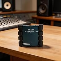 PROFESSIONAL IMPEDANCE CONVERSION: Transforms unbalanced signals to balanced outputs for clean audio in live shows and studio for SESSIONS using this active DI box ROBUST ALUMINUM BUILD: Crafted from heavy-duty alloy to withstand stage rigors, offeri...