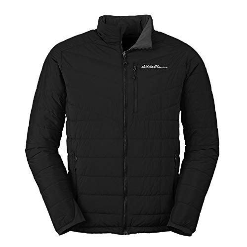 Eddie Bauer Men's IgniteLite Stretch Reversible Jacket, Black Regular L