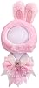 Lightstick Decoration Set Including A Cute Fluffy Cartoon Light Stcik Covers, A K-pop Ribbon Bow Tie Intended for Concert Accessories (pink)