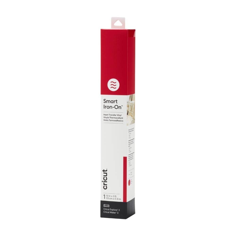 Cricut Smart Iron On, Red - 3ft Roll (13'x36') Heat Transfer Vinyl for Maker & Explore Machines- Matless Cutting for Long cuts up to 12ft-image-12