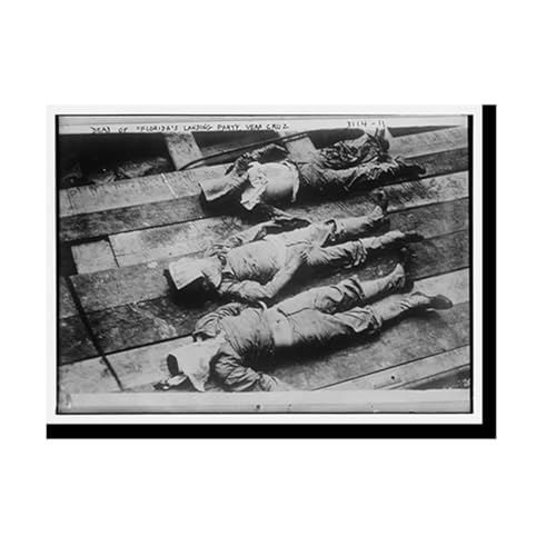 Dead of FLORIDA'S landing party, V.C Heritage Wall Art Print | Vintage Black & White Image | Wall Decor Print | 18x24