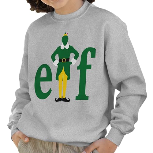 Elf Buddy Pop Art Adult and Kids Sized Crewneck Sweater