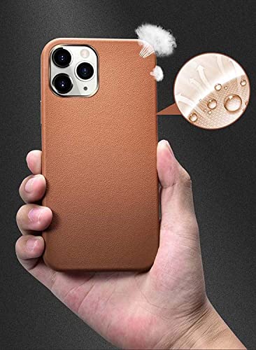 Étui cuir iPhone 13 marron pour protection quotidienne chic - 7