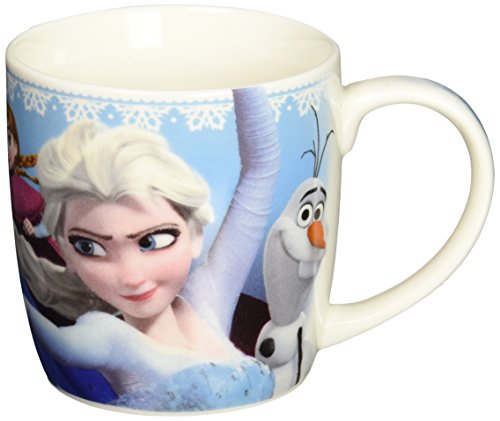 Zak! Designs Porcelain Mug with Elsa, Anna and Olaf from Frozen, 12-Ounce -  Zak Designs, FZNJ-1590