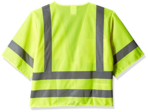 Radians - Na Sv83Gml Class 3 Standard Mesh Safety Vest With Short Sleeves, Large, Green #TOP1