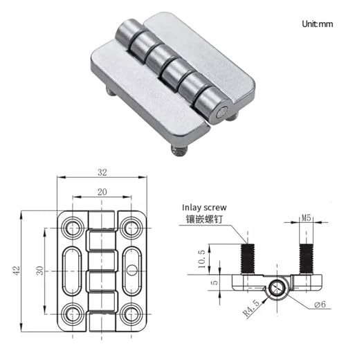 Charnière industrielle pour sécuriser les machines de commande - 6