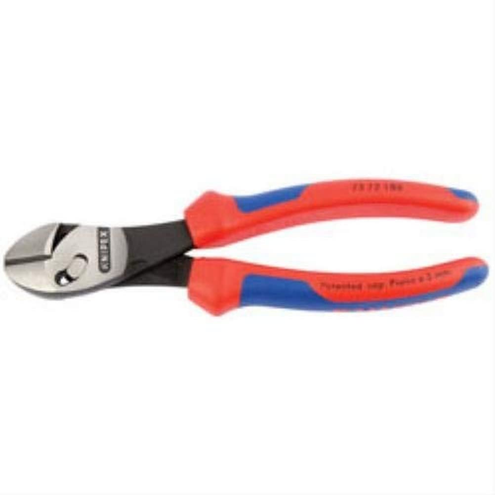Knipex 24378 Twinforce High Leverage Diagonal Side Cutters, Blue