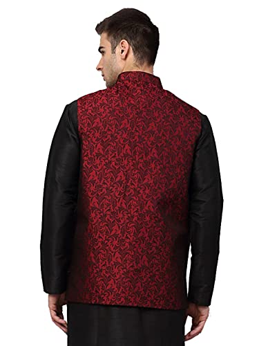 Image of Jompers Men's Woven Design Waistcoat