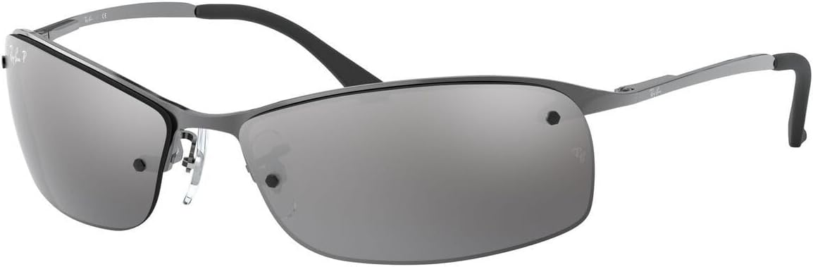 Ray-Ban mens Rb3183 Rectangular Sunglasses