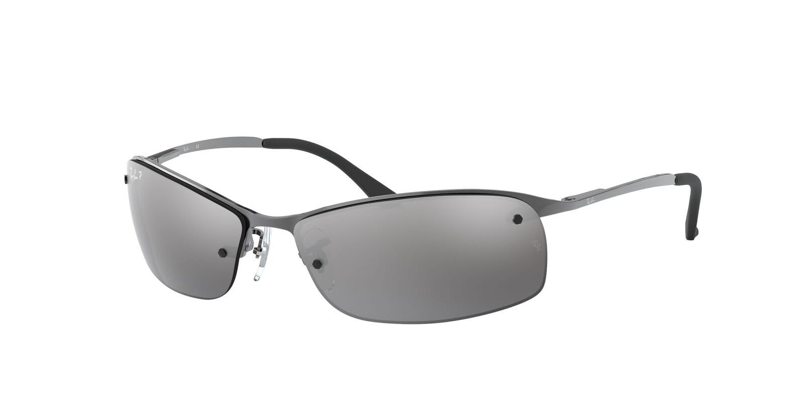 Ray-Ban Unisex Rb 3183 Sunglasses, Gunmetal, One Size UK