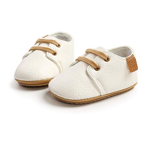 Image of RVROVIC Baby Boys Girls Anti-Slip Sneakers Soft Ankle Boots Toddler First Walkers Newborn Crib Shoes