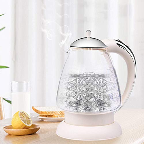 Kettle Eléctrico de Vidrio 1.35 L LED Azul miniatura 7
