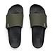 REEF Cushion Phantom Mens Slide Sandal, Ultra Soft Cushion Footbed, Olive/Black, 12