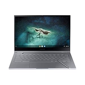 SAMSUNG 13.3” Galaxy Chromebook Laptop Computer w/ 256GB Storage, 8GB RAM, ‎4K AMOLED Touchscreen Display, Ultra Slim…