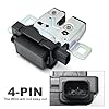 Hoypeyfiy 51242754528 Rear Tailgate Boot Lid Lock Latch Catch Actuator Replacement for Mini R50 R53 R56 R59 One Cooper #2