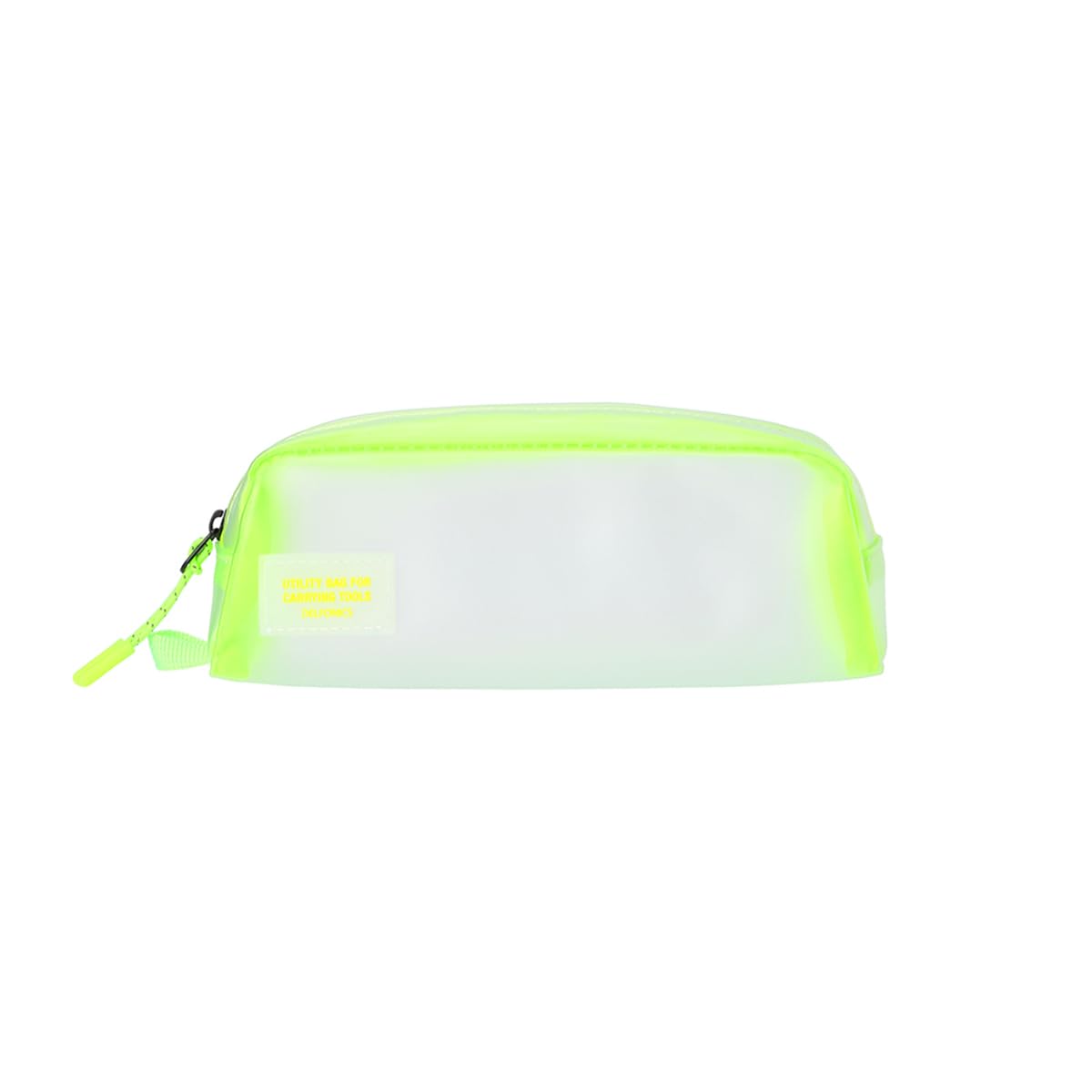 Delfonics Estuche para lápices y bolígrafos POP Inner Carrying: 7 in. x 2.4 in. (Amarillo claro)