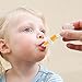 Imagen de Gotero para medicamentos para bebés: dispensador de silicona antiasfixia