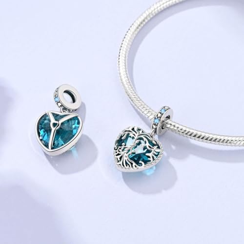 LAZA Charms for Bracelets 925 Sterling Silver Butterfly Summer Travel Ocean Lucky Charm Beads Pendant Jewelry for Women Mom2