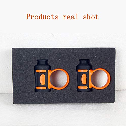 Ayuda para control de baquetas SD-10, baquetas auxiliares para batería (talla 5#, color negro y naranja) miniatura 6