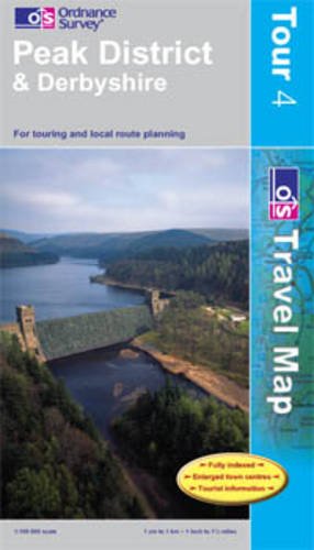 Image of Peak District and Derbyshire: Sheet 4 (OS Travel Map - Tour Map)